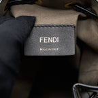 FENDI MON TRESOR MINI BUCKET BAG BLACK/BROWN GHW