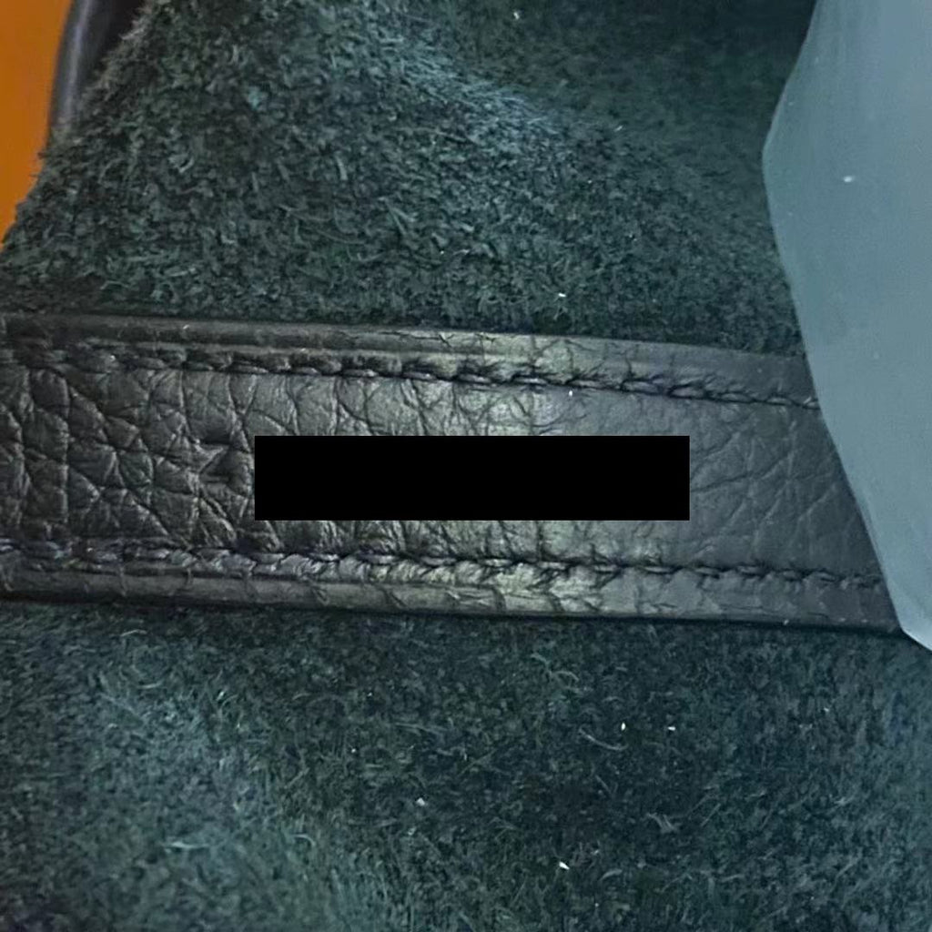 HERMES PICOTIN LOCK 18 BLACK GHW