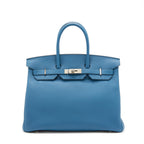 Hermes Birkin 35 Togo Bleu Cobalt SHW