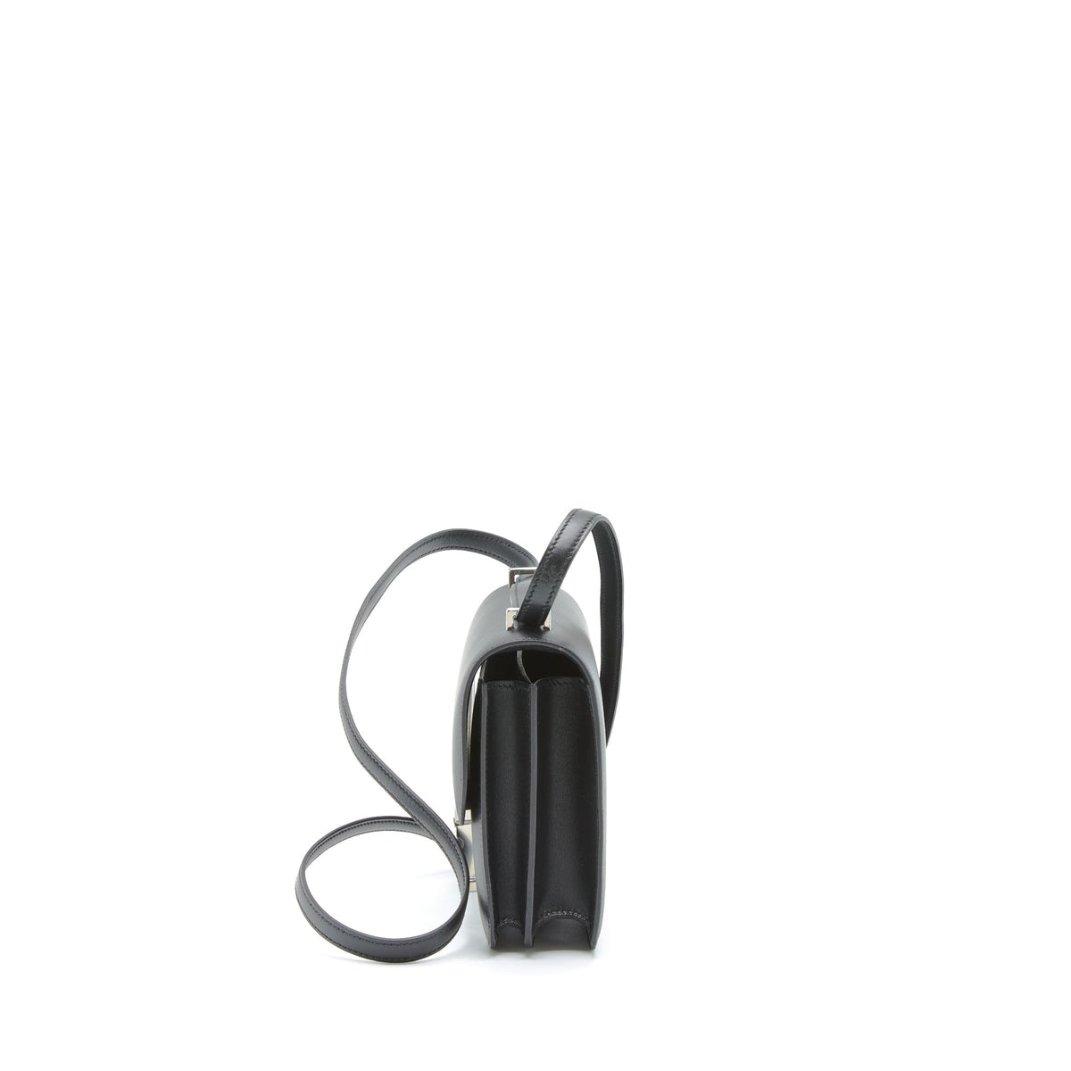 HERMES MINI CONSTANCE STUDIO DISCO LIMITED MONSIEUR LEATHER BLACK WITH SHW