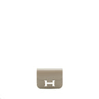 Hermes constance slim epsom leather 8F Gris etain with SHW