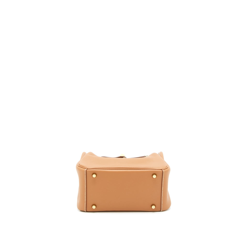 HERMES MINI LINDY SWIFT GOLD GHW
