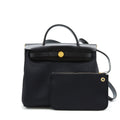 HERMES HERBAG 31 RETOUR BAG BLACK GHW
