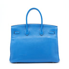Hermes Birkin 35 Togo 7W Bleu Izmir SHW