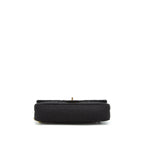 CHANEL 2.55 REISSUE FLAP BAG SATIN BLACK GHW