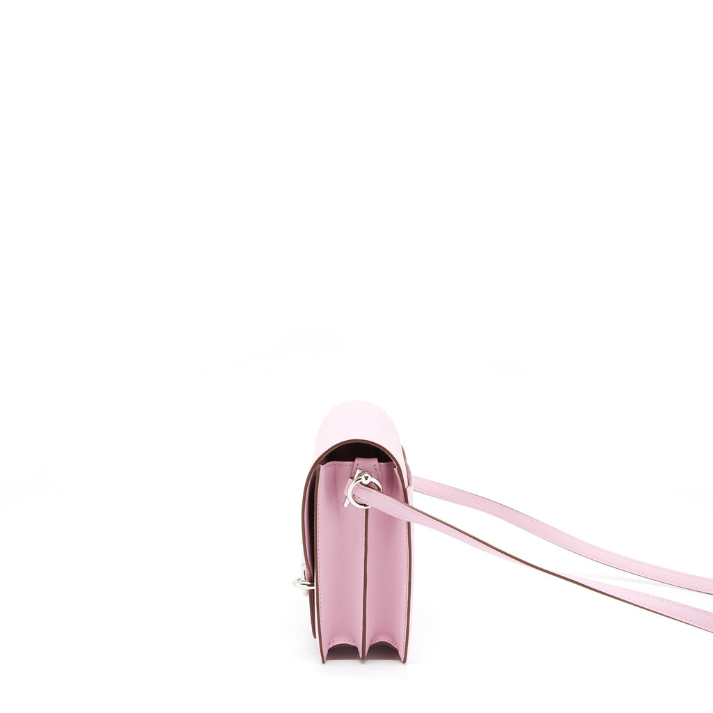 Hermes Mini Roulis Swift Mauve Sylvestre SHW