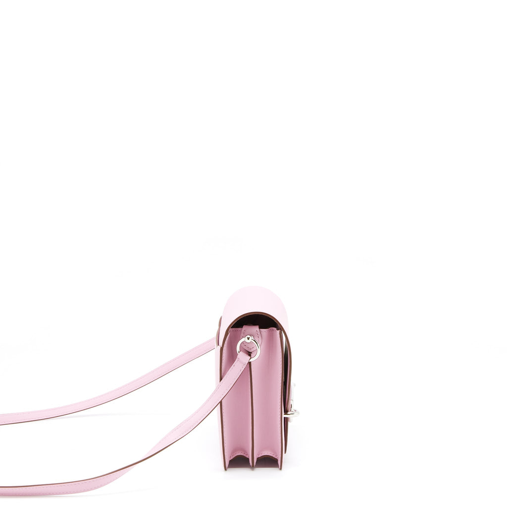 Hermes Mini Roulis Swift Mauve Sylvestre SHW