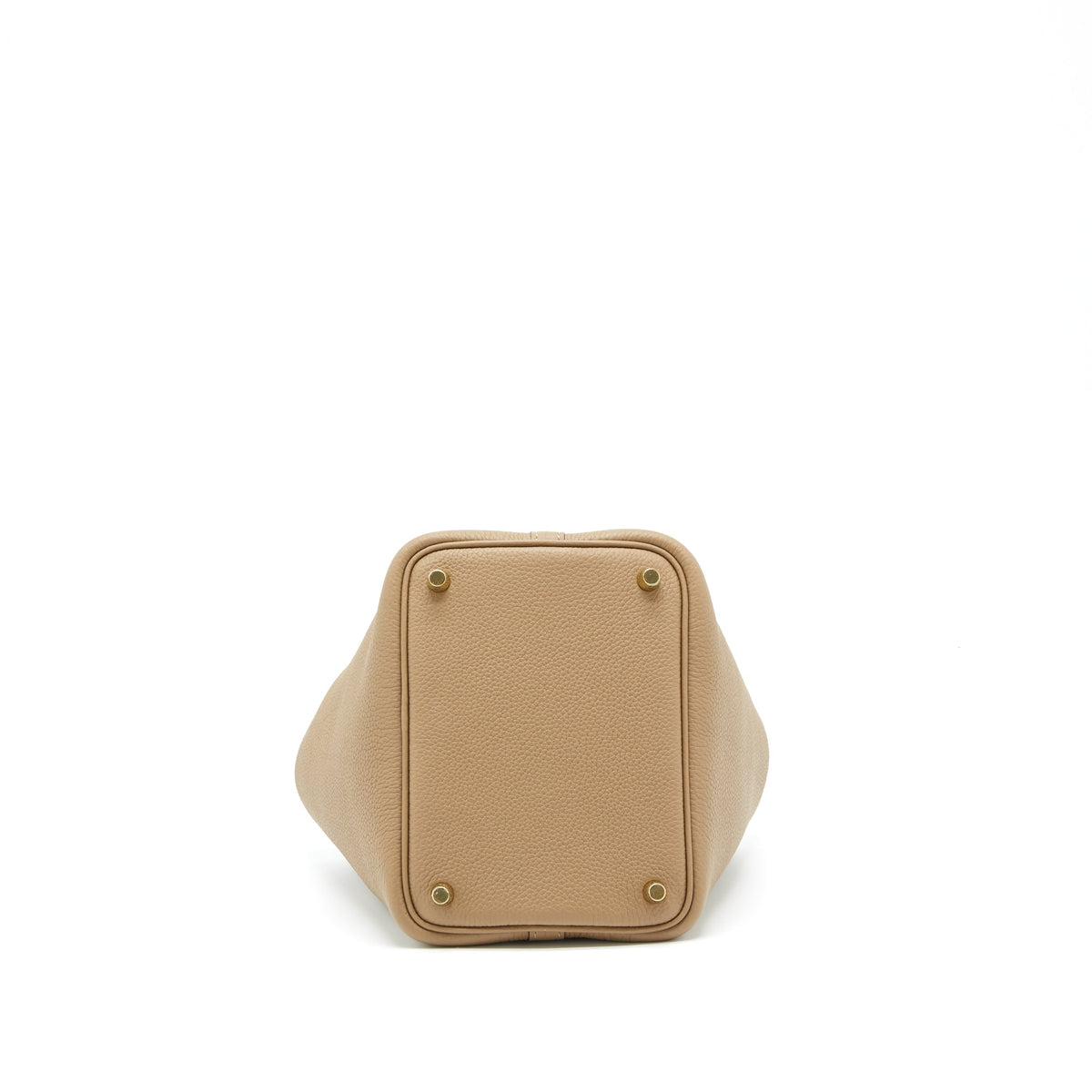 HERMES PICOTIN 18 CLEMENCE BEIGE DE WEIMAR GHW