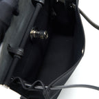 HERMES HERBAG ZIP 31 BAG CANVAS BLACK SHW