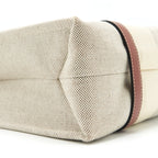 CHLOE CANVAS TOTE SHOULDER BAG