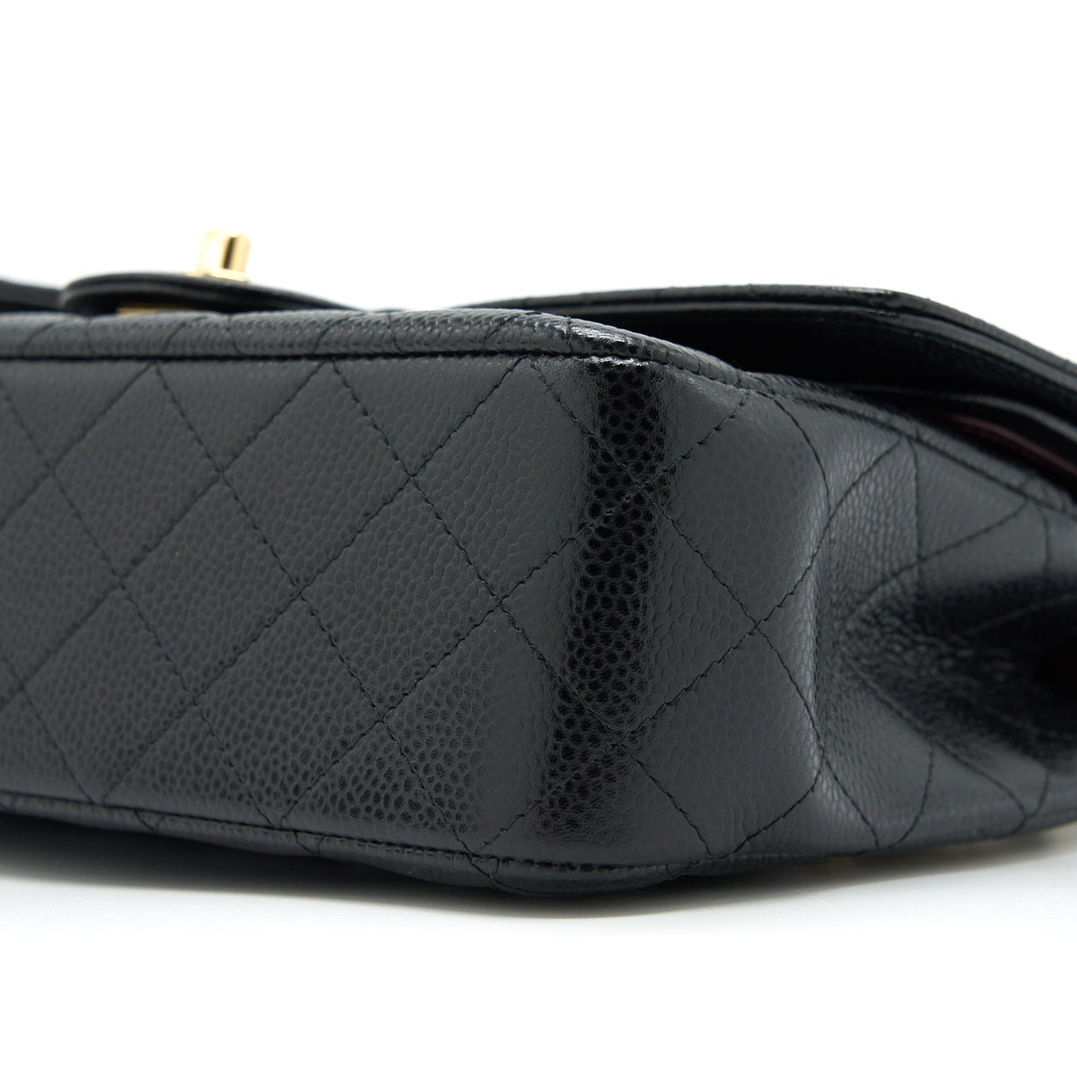 CHANEL CLASSIC DOUBLE FLAP BAG CAVIAR BLACK GHW