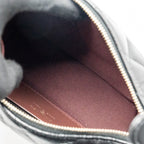 CHANEL 25C QUILTED HOBO BAG CAVIAR BLACK GHW (MICROCHIP)