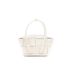 BOTTEGA VENETA MINI ARCO BAG WHITE