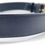 GUCCI GG MARMONT MATELASSE LEATHER BELT BAG IN BLACK 85CM