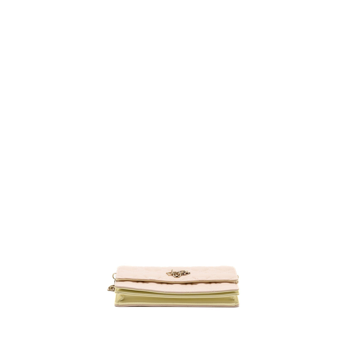 DIOR MY DIOR MINI BAG LAMBSKIN LIGHT PINK/LIGHT YELLOW LGHW