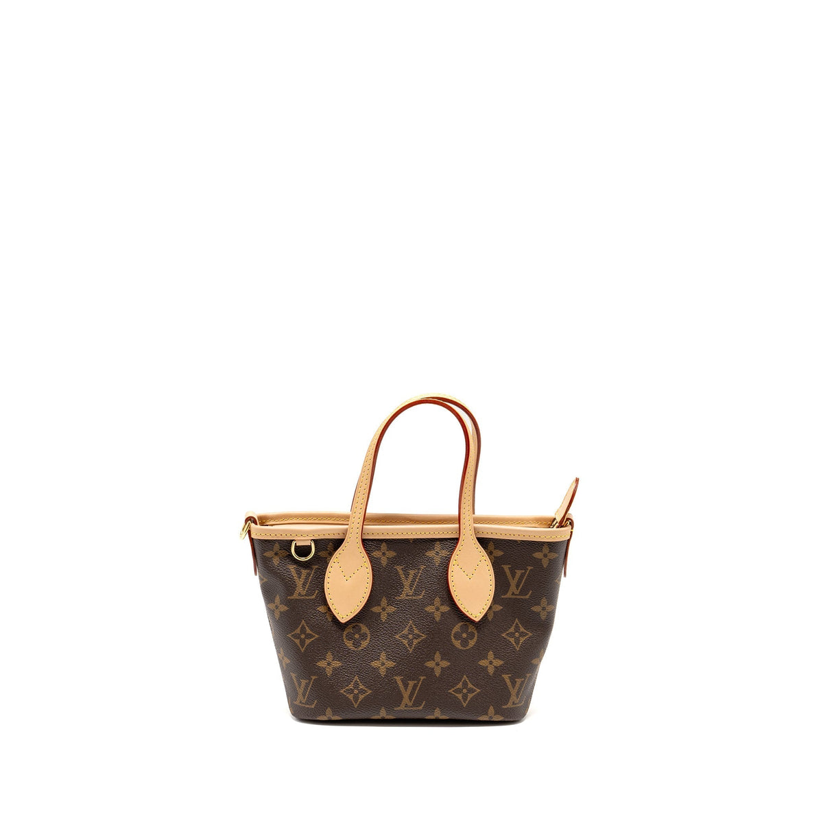 LOUIS VUITTON NEVERFULL BB BEIGE  STRAP MONOGRAM CANVAS GHW