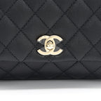 CHANEL COCO HANDLE EXTRA MINI BLACK LGHW SERIAL30