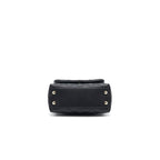 CHANEL EXTRA MINI COCO HANDLE FLAP BAG BLACK LGHW