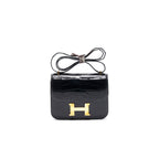 HERMES ALIGATOR CONSTANCE MINI BLACK RGHW