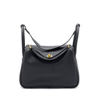 HERMES LINDY 30 BLACK GHW