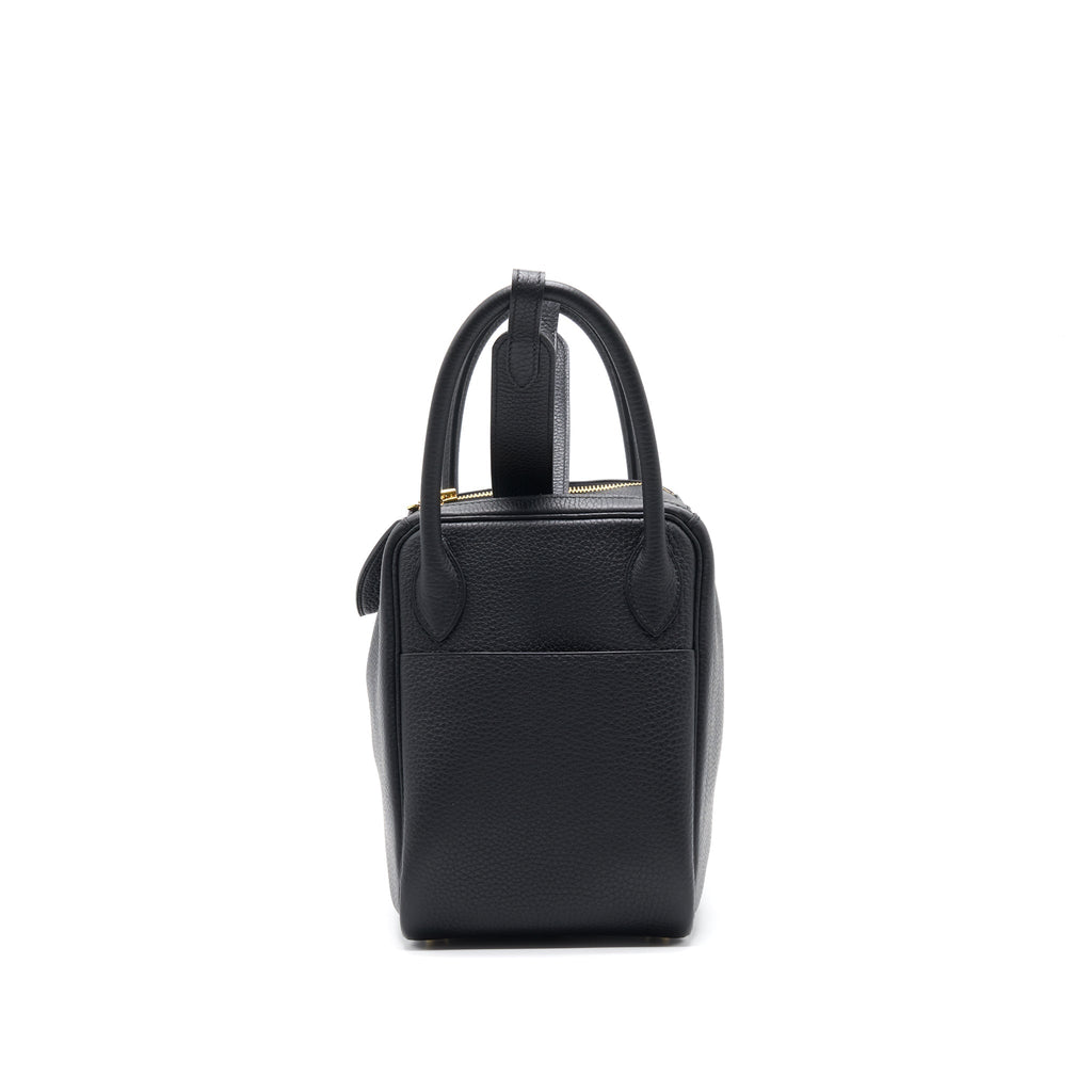 HERMES LINDY 30 BLACK GHW