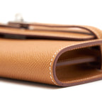 HERMES KELLY TO GO GOLD SHW
