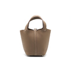 Hermes Picotin 18 Lock Bag Etoupe SHW