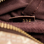 Louis Vuitton Speedy 30 Bandouliere Sepia Monogram Idylle Burgundy GHW