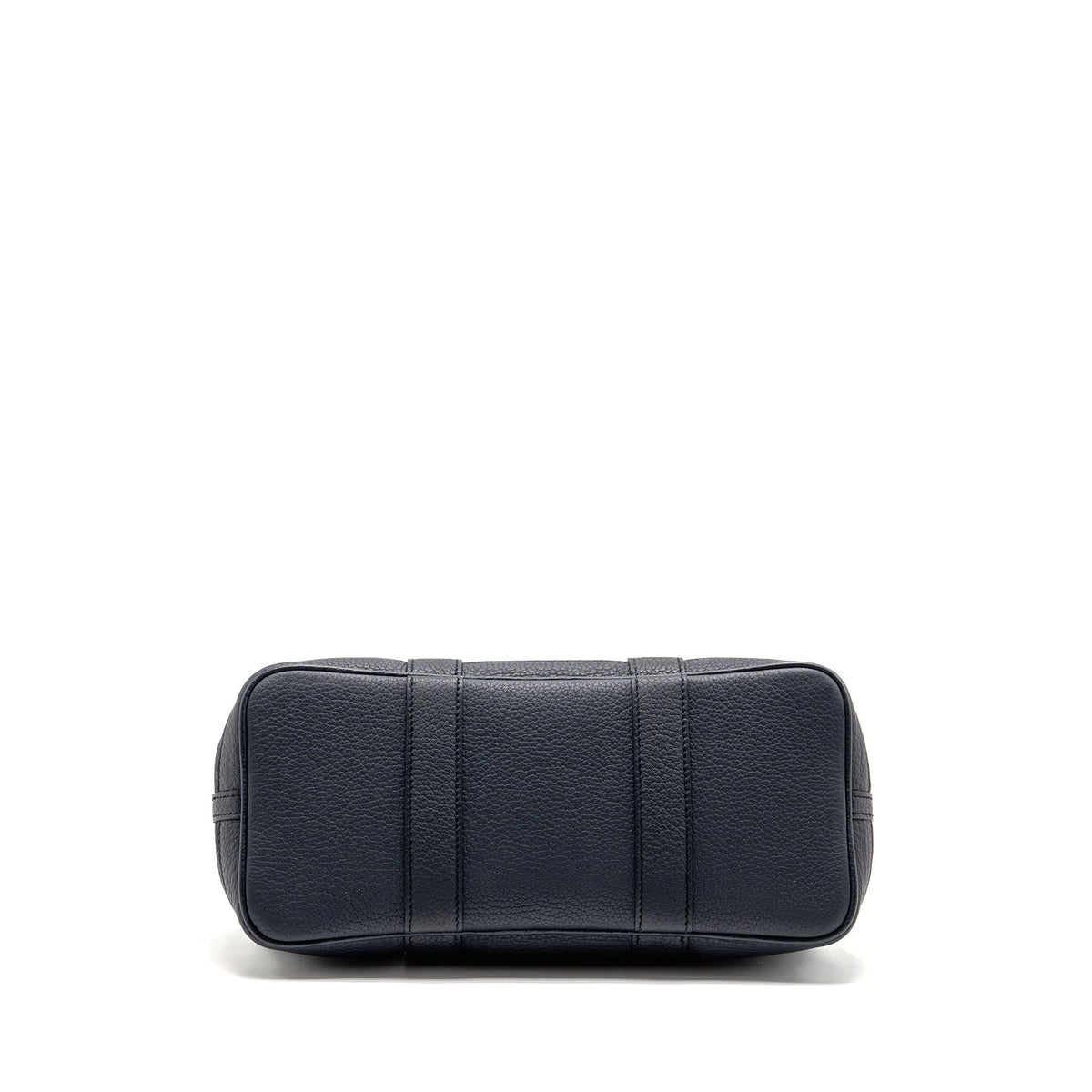 HERMES GARDEN PARTY 30 CANVAS/NEGONDA BLACK/BLUE INDIGO SHW