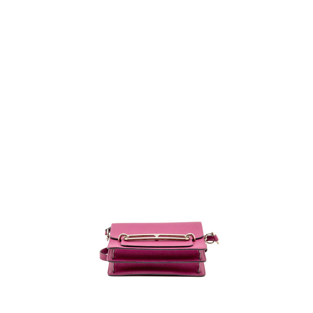 Hermes Mini Roulis Evercolor Rose Purple SHW
