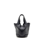 Hermes Picotin 18 Lock Bag Clemence Caban SHW
