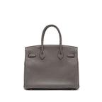 Hermes Birkin 30 Togo Gris Etain RGHW