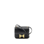 Hermes Mini Constance epsom black GHW