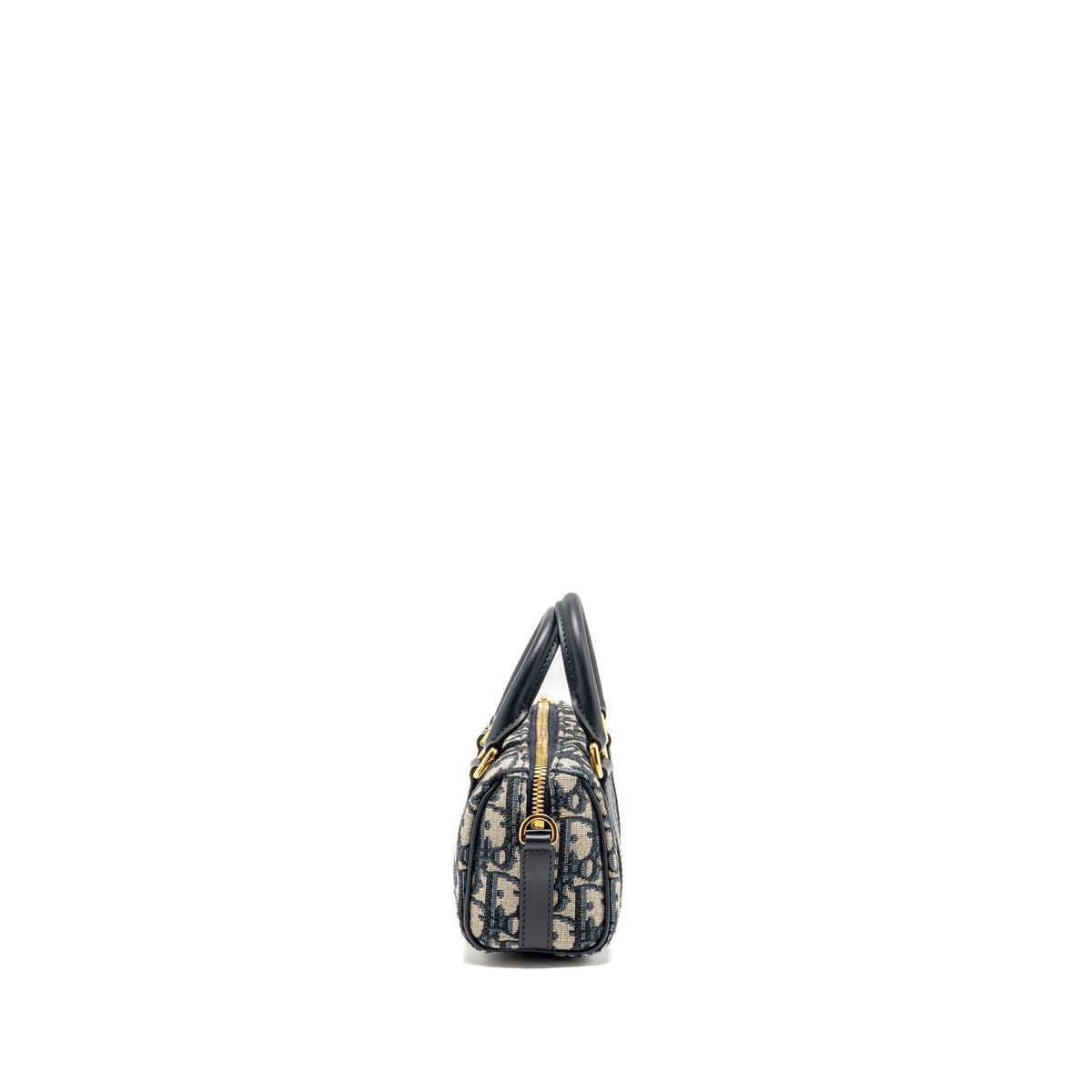 DIOR GROOVE 17 NANO BAG DIOR OBLIQUE JACQUARD BLUE GHW