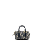 DIOR GROOVE 17 NANO BAG DIOR OBLIQUE JACQUARD BLUE GHW