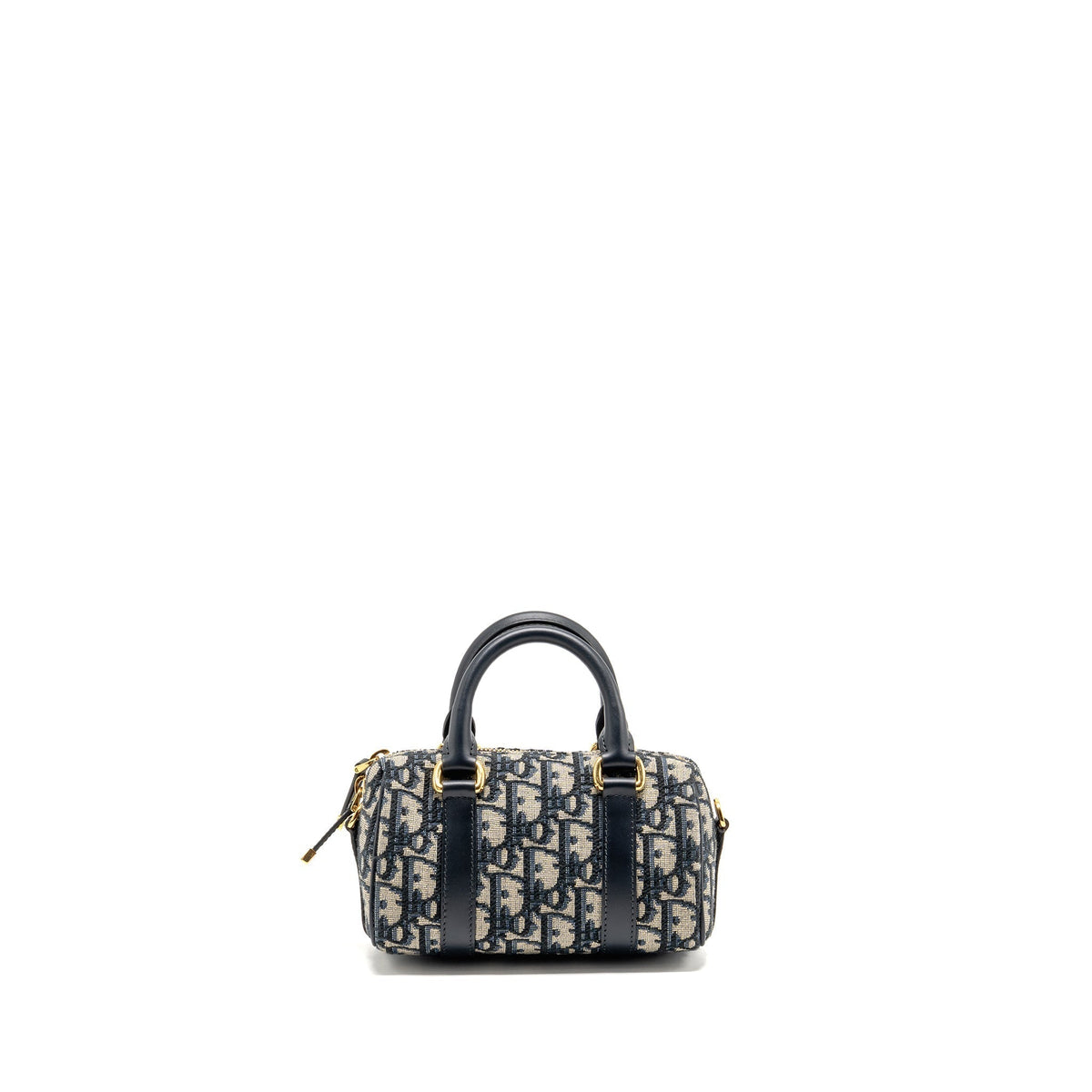 DIOR GROOVE 17 NANO BAG DIOR OBLIQUE JACQUARD BLUE GHW