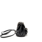 CHANEL MINI DUMA BACKPACK CALFSKIN BLACK LGHW (MICROCHIP)