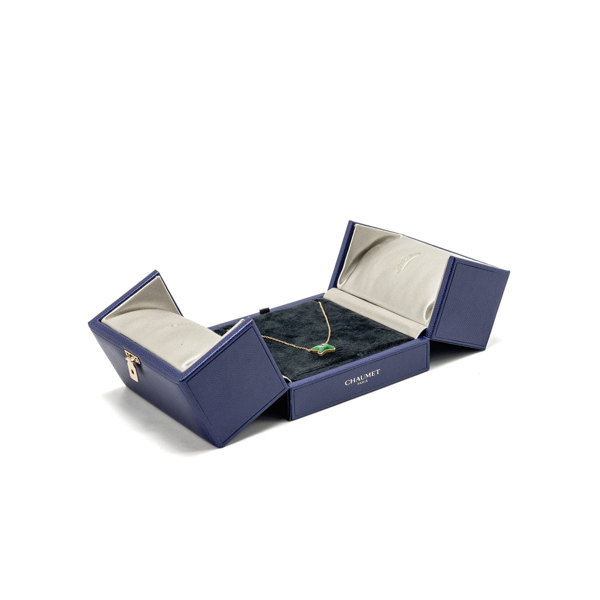Chaumet Jeux De Liens Pendant Rose Gold, Jade