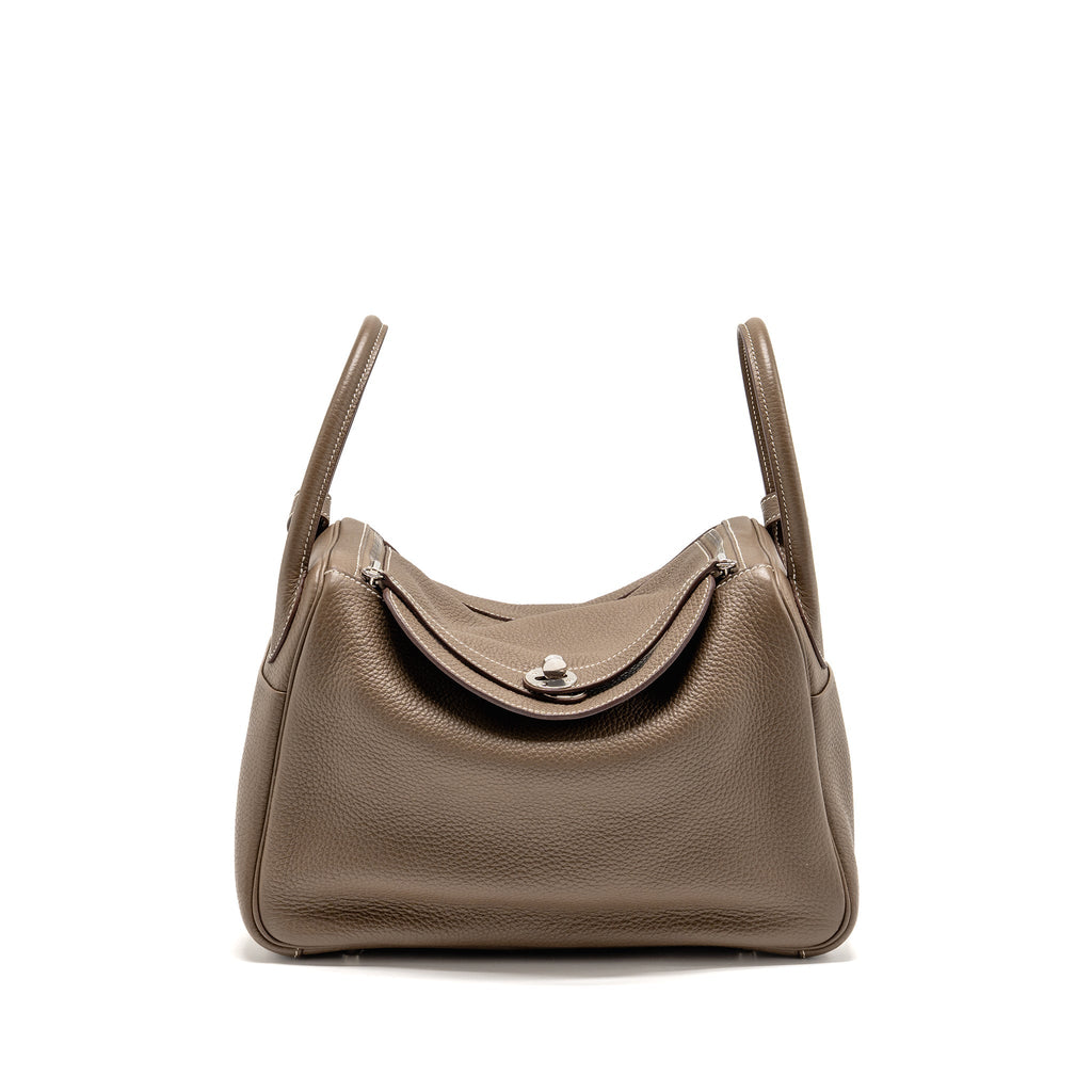 Hermes Lindy 30 Clemence Etoupe SHW