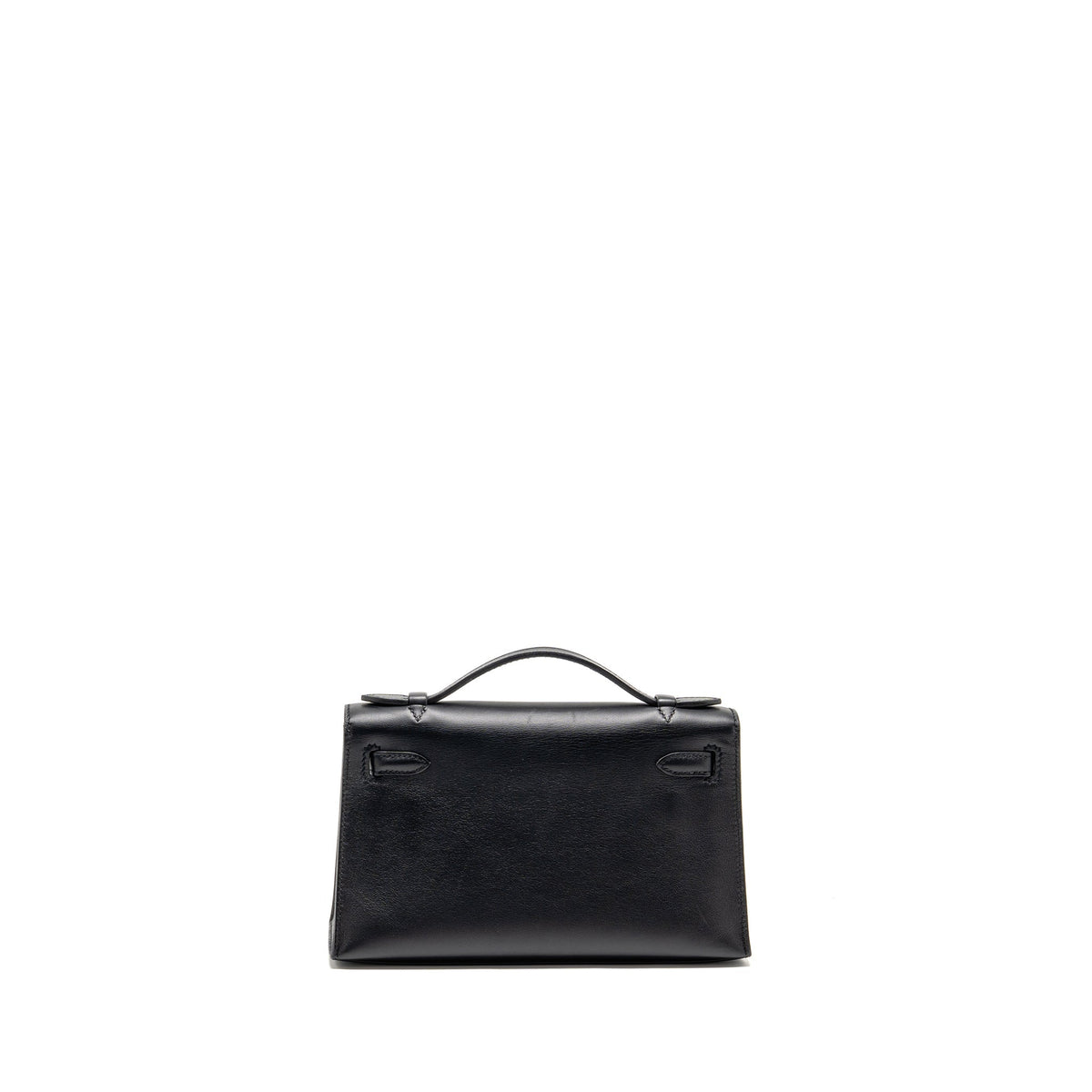 Hermes Kelly Pochette Swift Black GHW