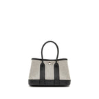 Hermes Garden Party 23 Canvas/Negonda Ecru-Black/Black SHW