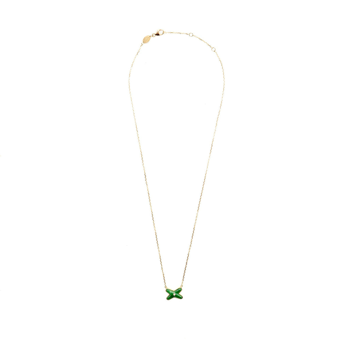 Chaumet Jeux De Liens Pendant Rose Gold, Jade