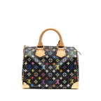 LOUIS VUITTON X TAKASHI MURAKAMI SPEEDY 30 LIMITED EDITION MULTICOLOURED MONOGRAM CANVAS BLACK GHW