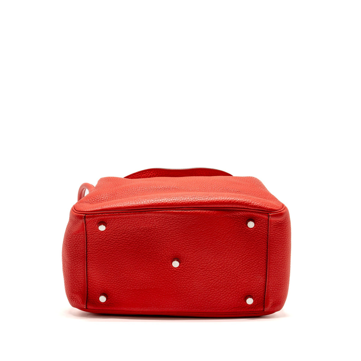 Hermes Lindy 30 Clemence Red SHW
