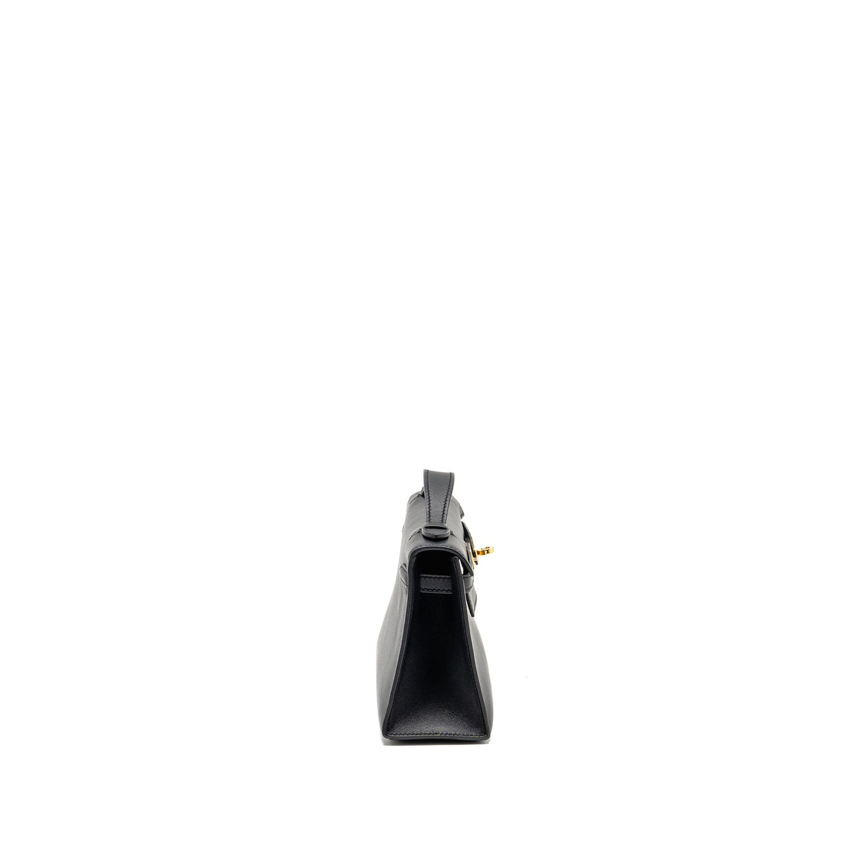Hermes Kelly Pochette Swift Black GHW