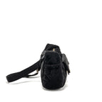 CHANEL 24N SKI SERIES COCONEIGE SHOULDER BAG NYLON BLACK GHW(MICROCHIP)