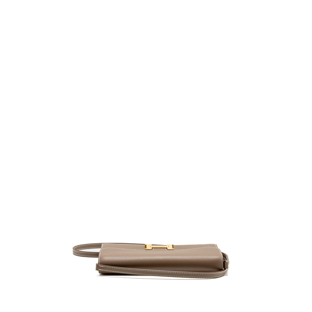 Hermes constance to go evercolor Etoupe GHW