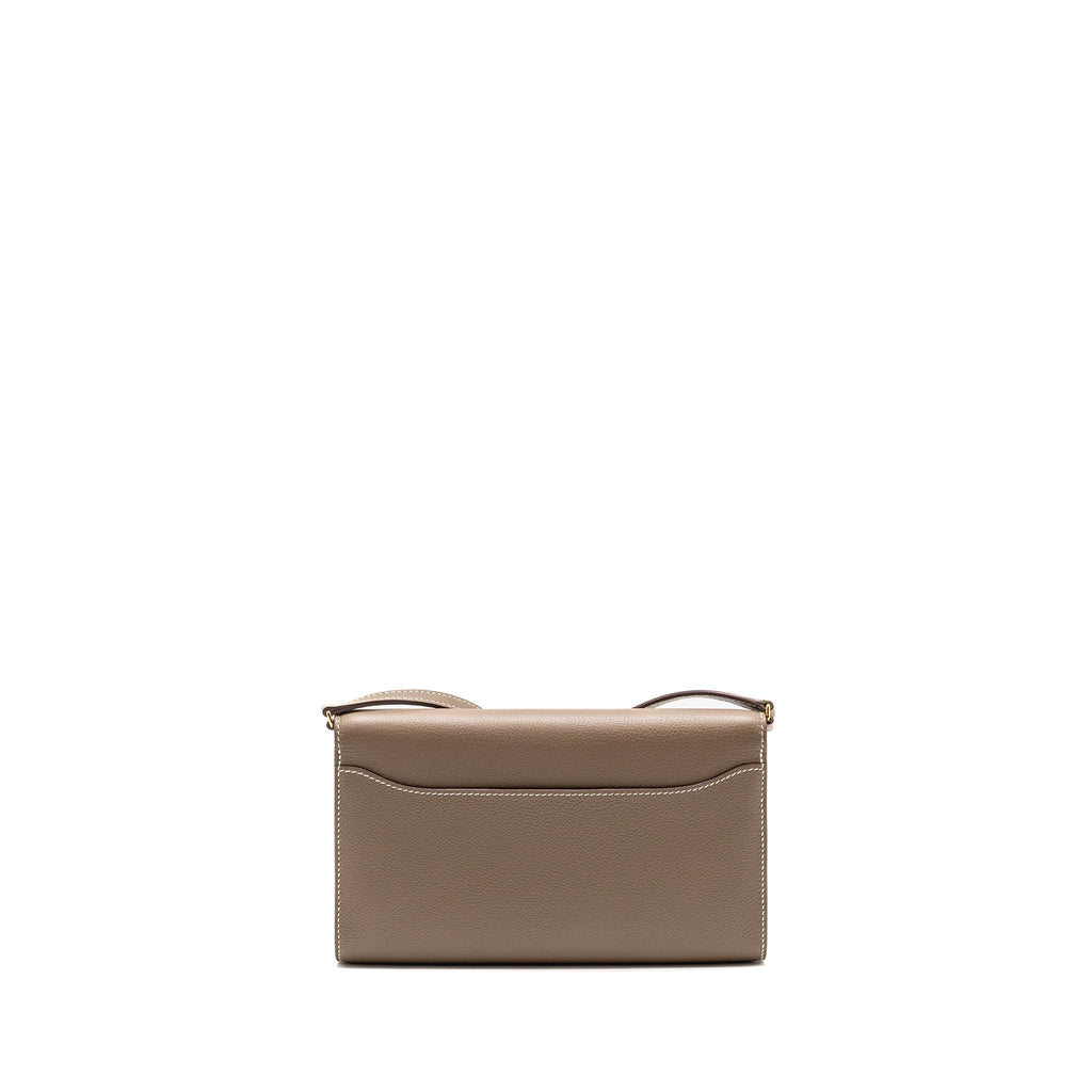 Hermes constance to go evercolor Etoupe GHW