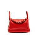 Hermes Lindy 30 Clemence Red SHW
