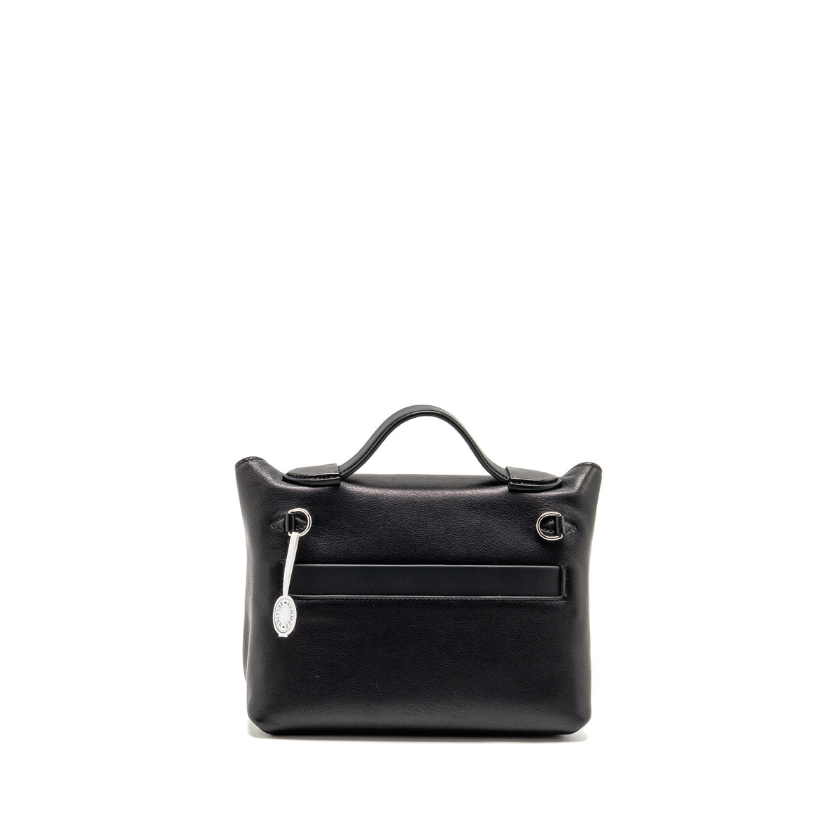Hermes Mini 24/24 2424-21 Bag Volupto/ Swift Black SHW
